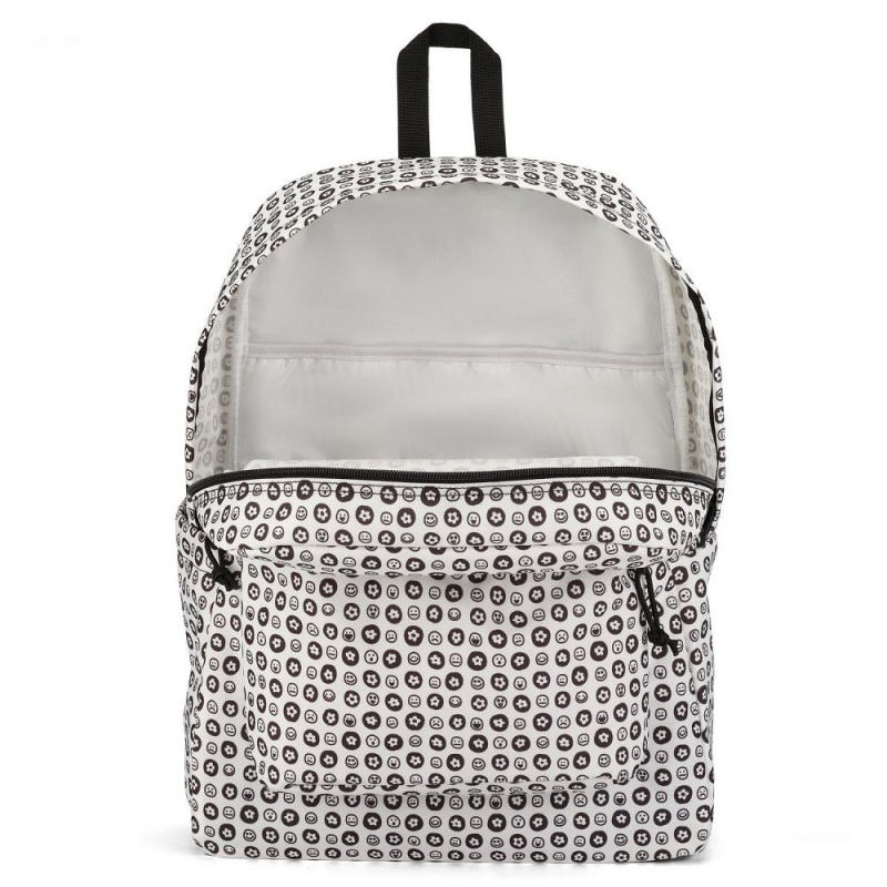 JanSport SuperBreak® Plus バックパック ランドセル 白 黒 | JPNEJ11220