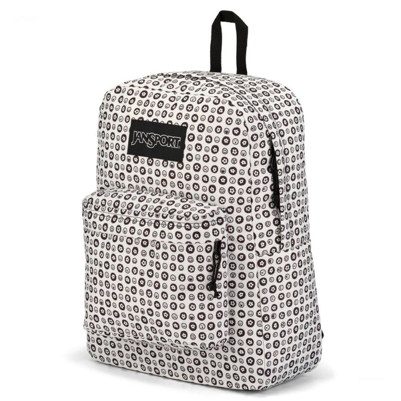 JanSport SuperBreak® Plus バックパック ランドセル 白 黒 | JPNEJ11220