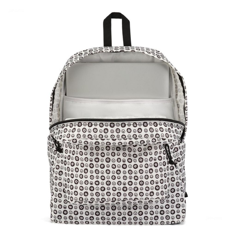 JanSport SuperBreak® Plus バックパック ランドセル 白 黒 | JPNEJ11220